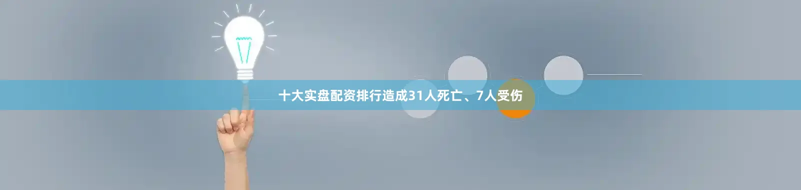 十大实盘配资排行造成31人死亡、7人受伤