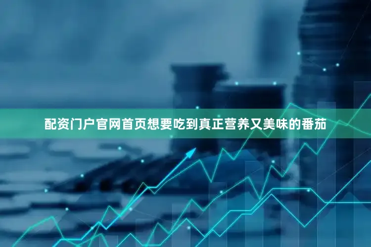 配资门户官网首页想要吃到真正营养又美味的番茄