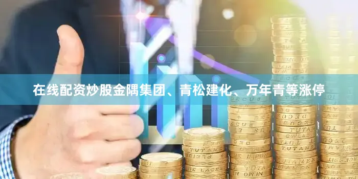 在线配资炒股金隅集团、青松建化、万年青等涨停