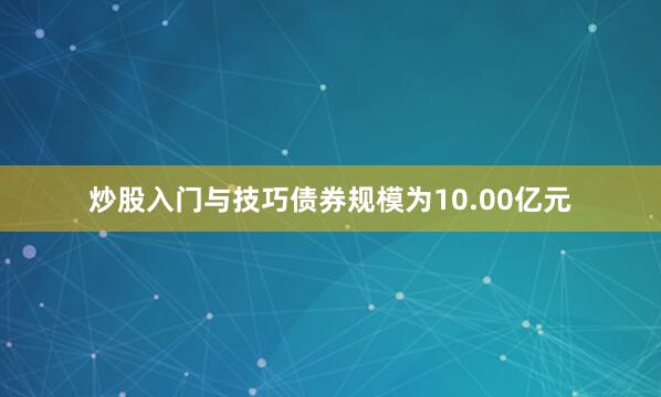 炒股入门与技巧债券规模为10.00亿元