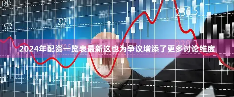 2024年配资一览表最新这也为争议增添了更多讨论维度