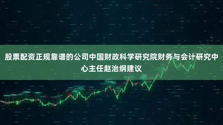 股票配资正规靠谱的公司中国财政科学研究院财务与会计研究中心主任赵治纲建议